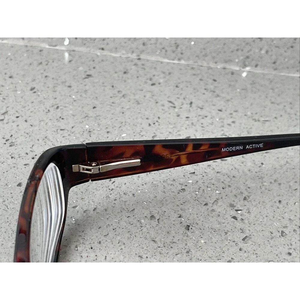 MODERN EYEGLASSES FRAMES ONLY ACTIVE TORTOISE 51-16-140 TORTOISE FULL RIM